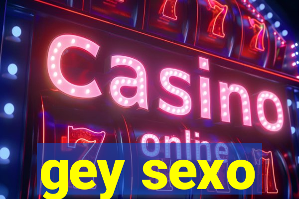 gey sexo
